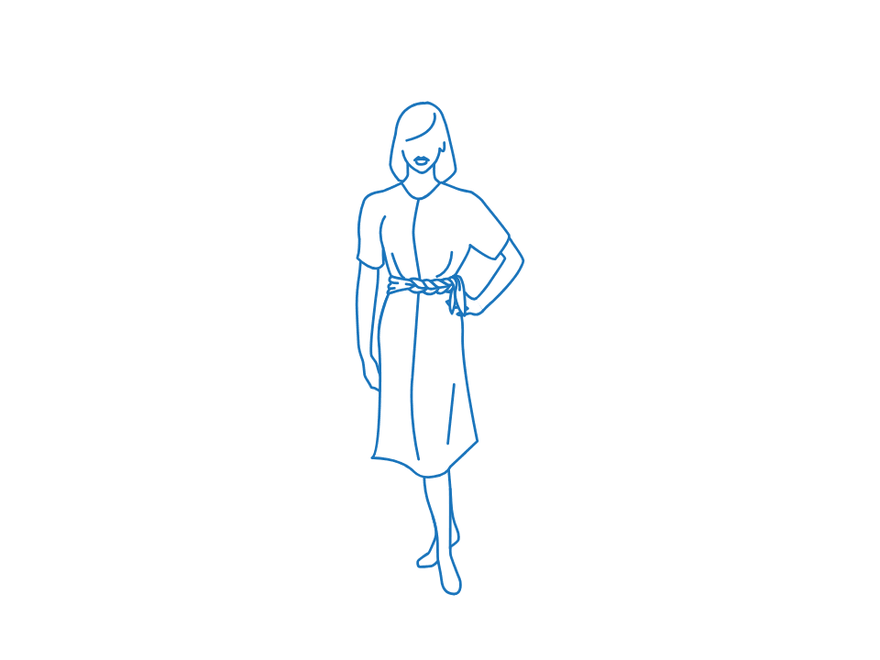 Belt: Woven-End Sash, finished