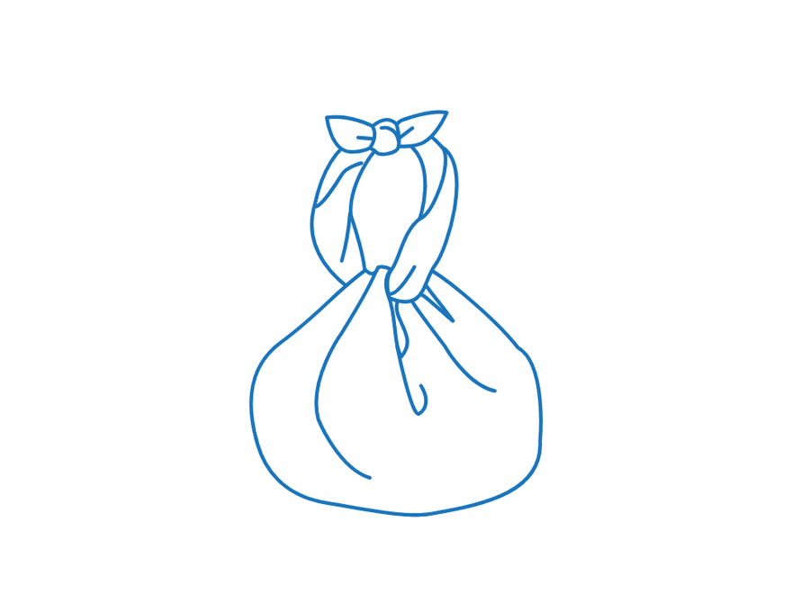 Hand Carry Bag: Hand Wrap, finished